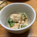 北京パンダ's cooksnap of when they made 厚揚げとおくらのにんにく味噌和え.