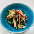 あっこ姉's cooksnap of when they made きゅうりとカニかまのもずく酢和え.