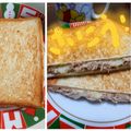 ponnko's cooksnap of when they made 【基本】フライパンで簡単ホットサンド.