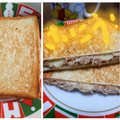 ponnko's cooksnap of when they made 【基本】フライパンで簡単ホットサンド.