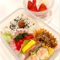 悠LOVE航's cooksnap of when they made ❜21/6/8 焼売弁当.