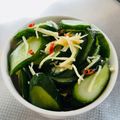 azbjbn's cooksnap of when they made ☆簡単キュウリの浅漬け☆.