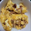 雲龍's cooksnap of when they made レンジで洗い物なし！焼鳥缶で親子丼.
