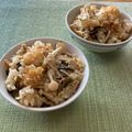 ビートルズ食堂's cooksnap of when they made 塩昆布と木の子の簡単炊き込みごはん.