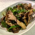 mammy_co's cooksnap of when they made 舞茸とピーマンの塩昆布炒め.