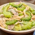 ばぢこ's cooksnap of when they made お麩入りゴーヤーチャンプルー.