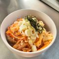azbjbn's cooksnap of when they made ダイエットにも♪簡単朝食★ミニキムチ卵丼.
