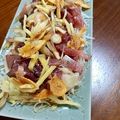 かわゆう1211's cooksnap of when they made カツオのタタキ胡麻油揚げニンニクかけ.