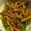 いぶみちゅ's cooksnap of when they made お弁当にも♪ピーマンと人参の簡単きんぴら.