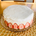 ボブナナ's cooksnap of when they made いちごのケーキ・フレジェ.