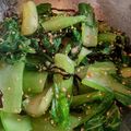 まめたん's cooksnap of when they made レンジで簡単♪青梗菜と塩昆布のナムル.