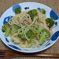 朔耶's cooksnap of when they made ツナとブロッコリーの冷製パスタ.