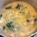 クックUZBA6P☆'s cooksnap of when they made 具沢山【白菜とツルムラサキのとろみスープ.