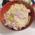へい♡ゆー♡'s cooksnap of when they made ダシダdeがっつり豚丼.