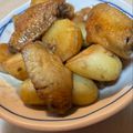 お山のエイ's cooksnap of when they made ご飯がすすむ〜♪新じゃがと手羽先の甘辛煮.