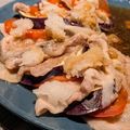 Hanna_319's cooksnap of when they made レンジで！豚肉となすとトマトの重ね蒸し.