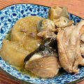 島子☆'s cooksnap of when they made 圧力鍋でぶりのあら煮（ブリ大根）.