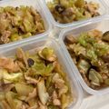 pannちゃん's cooksnap of when they made 離乳食完了期　豚肉キャベツシメジ味噌炒め.