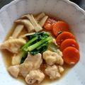 TYSK's cooksnap of when they made 驚きのやわらかさ～鶏むね肉で治部煮.