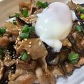 はる7's cooksnap of when they made なすと豚バラ肉のスタミナどん!.