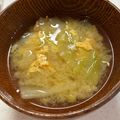 ｂｅｒｒｙ＋'s cooksnap of when they made たまご白菜のみそ汁.