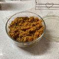いっしー＠夢民村's cooksnap of when they made かぼちゃの鶏そぼろ丼.