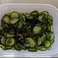 つつじくん's cooksnap of when they made 白梅酢で胡瓜と若芽の酢の物が美味しい.