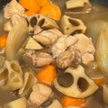 いずみん2525's cooksnap of when they made 鶏肉とれんこんの煮物.