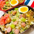 U☆kaoru's cooksnap of when they made やみつき？！簡単すぎる小松菜チャーハン.
