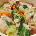 yokoyoko76's cooksnap of when they made 旬の白菜と水餃子の野菜たっぷりスープ.
