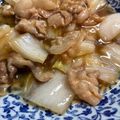 手抜きマン's cooksnap of when they made 白菜と豚バラ肉のオイスターソース炒め.