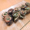 ドラエミ's cooksnap of when they made お弁当に♪サンマの大葉くるくる♪.
