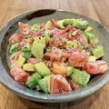 amaranthus's cooksnap of when they made アボカドとトマトのサラダ 2.