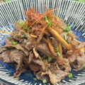 岡山県料理サークルちゃお〜's cooksnap of when they made 牛肉とゴボウのしぐれ煮.