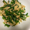 ♡まーちゃん♬'s cooksnap of when they made にらとくるま麩の卵とじ.