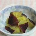 umemodoki's cooksnap of when they made 甘じょっぱ~白だしdeさつまいも煮.