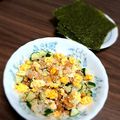 よよっち♪'s cooksnap of when they made 簡単♡納豆と卵ときゅうりの混ぜ寿司風♡.