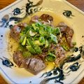 さすらい's cooksnap of when they made おつまみに♪砂肝のネギ塩レモン炒め.