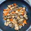 クック4P73QB☆'s cooksnap of when they made 《簡単♪》鶏肉と こんにゃくの煮物.