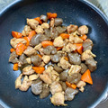 クック4P73QB☆'s cooksnap of when they made 《簡単♪》鶏肉と こんにゃくの煮物.