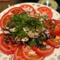 saki1010's cooksnap of when they made ☆完熟トマトの美味しいサラダ＠中華風☆.