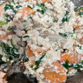 クック3UQU4Q☆'s cooksnap of when they made ◇ほうれん草と柿の白和え◇.