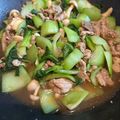 miyonoko's cooksnap of when they made 豚肉と葉物のオイスター炒め🐷.