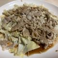 papikun's cooksnap of when they made 豚肉とキャベツのレンジ蒸し.