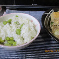 良庵★Ryoan's cooksnap of when they made 超簡単　梅昆布茶の枝豆ご飯.
