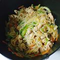 nyabu204's cooksnap of when they made 焼肉のタレで超簡単、本格チャプチェ♡.