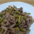 mufuron's cooksnap of when they made 牛肉とにんにくの芽の甘辛炒め.