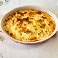 コムギ大好き's cooksnap of when they made 簡単美味しい【茹で卵のWソースグラタン】.