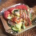 ふか谷's cooksnap of when they made ズッキーニとウィンナーのオープンオムレツ.