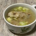 まくのうち's cooksnap of when they made ネギ手羽先スープ♪簡単レシピ鼻水頭痛風邪.